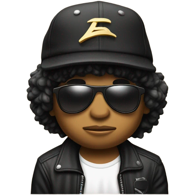 Eazy e with gun emoji
