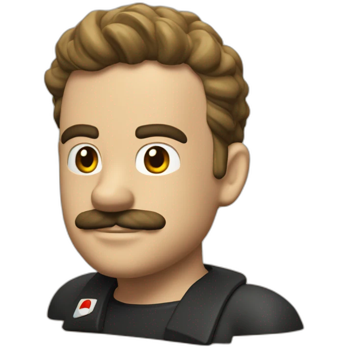 Mario pilote un avion emoji