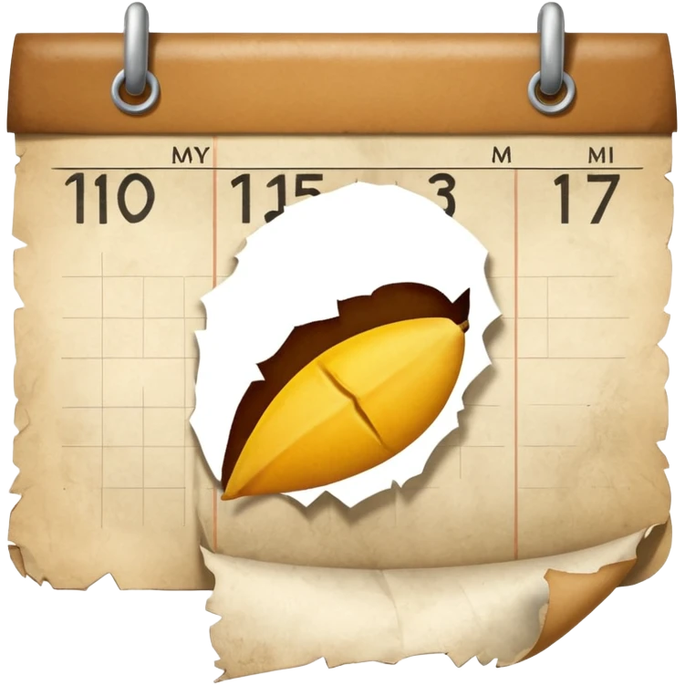 A month emoji