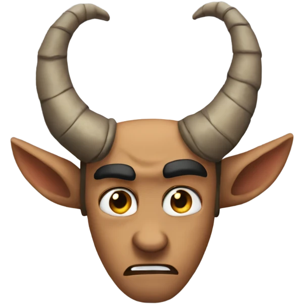  horns down emoji