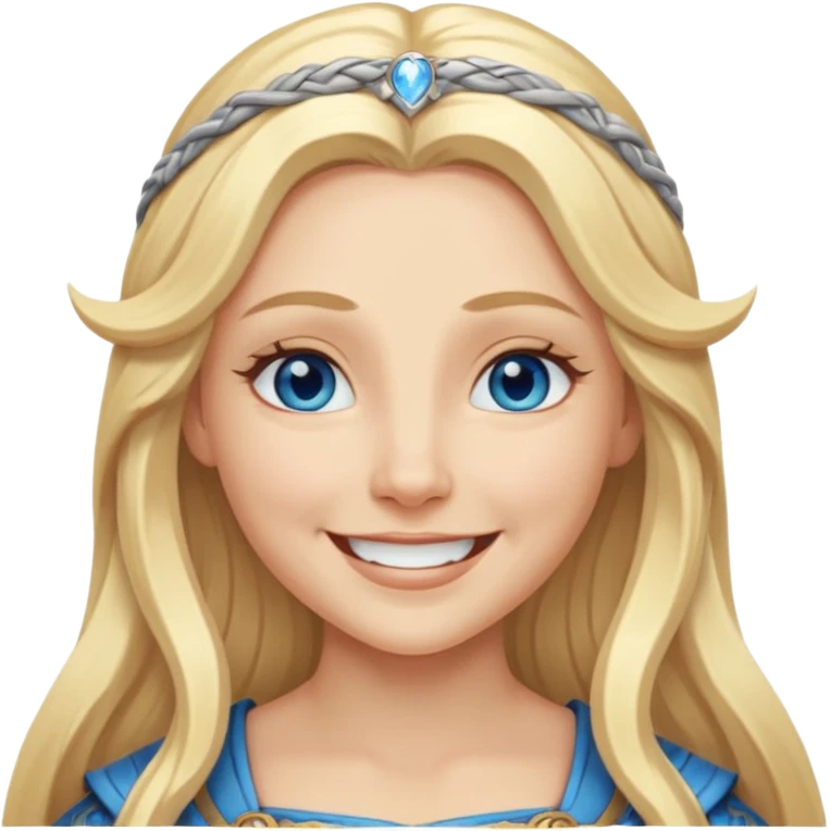 Norse goddess Nana, personification of joy, peace, and happiness  emoji