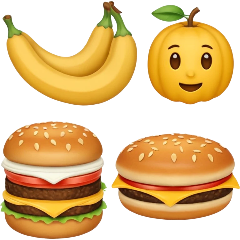 веганское меню emoji