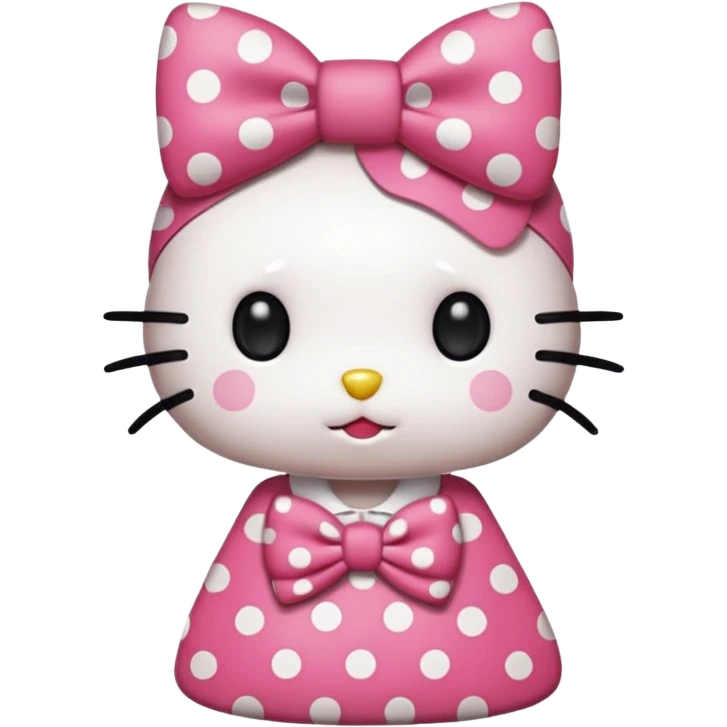 Hellow Kitty puntos emoji