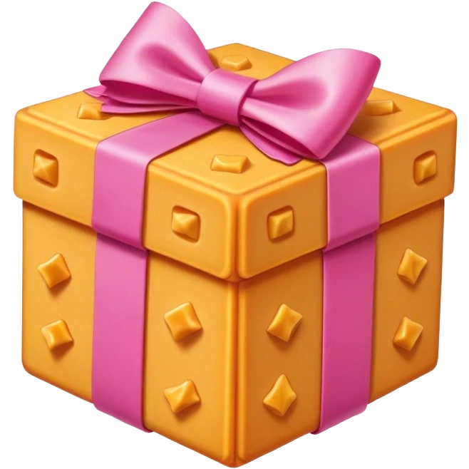 Cheezit box with pink bow on it emoji