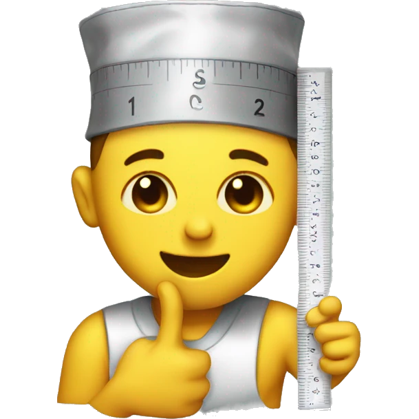 measuring ruler emotion drunk emoji