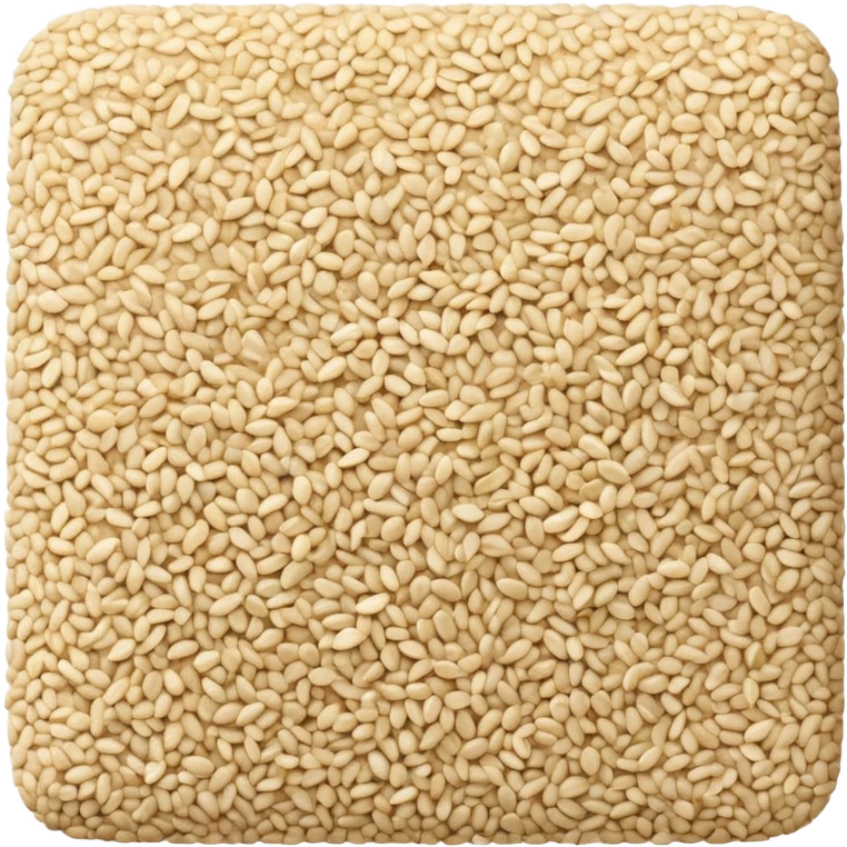 sesame seeds sprinkled on a surface emoji