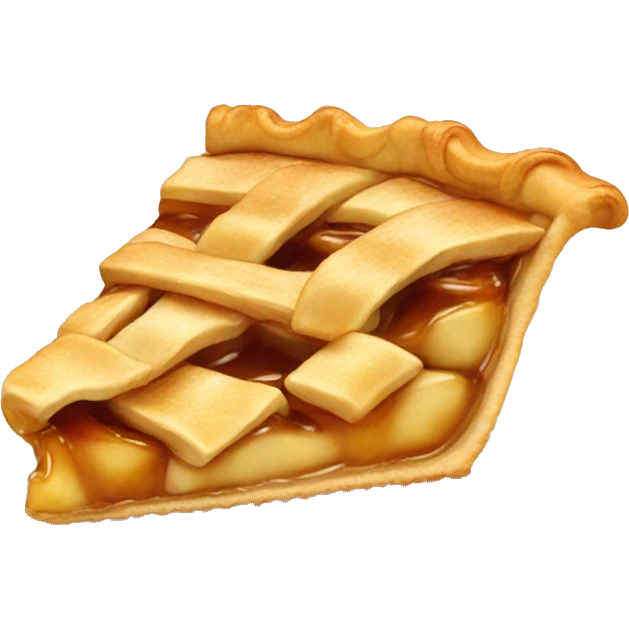 a slice of Apple pie  emoji