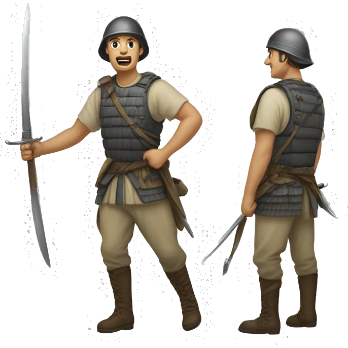 Nageur de combat emoji