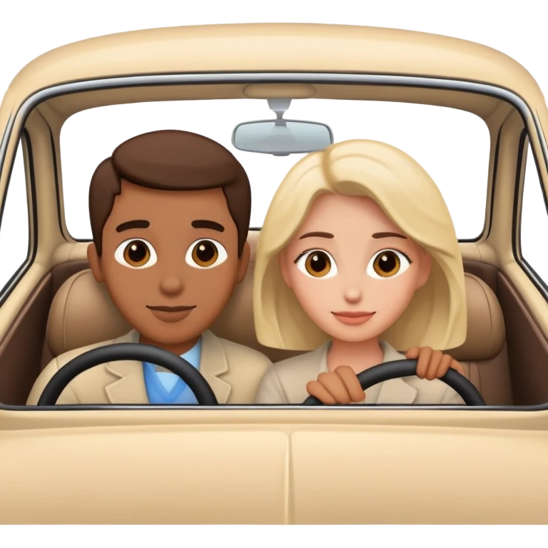 Sex in car  emoji