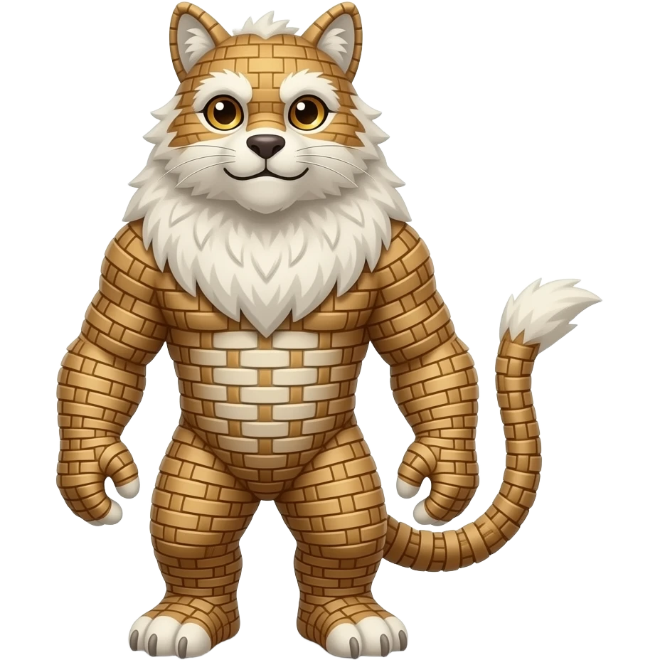 Anthro Wickerbeast full body emoji