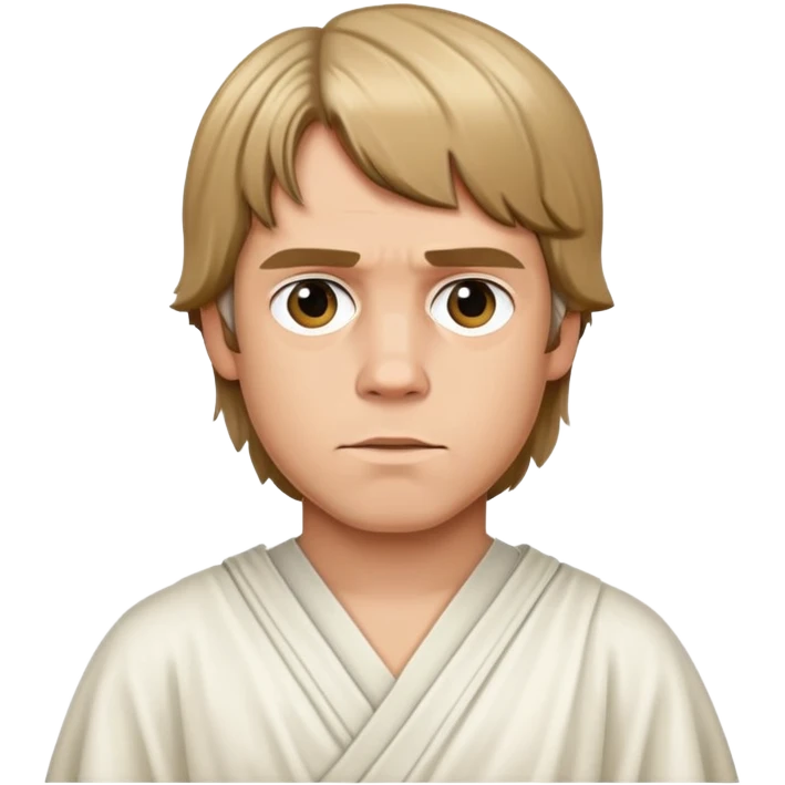 Luke Skyealker Star Wars  emoji