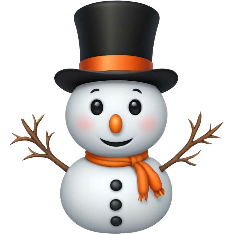 Snowman emoji