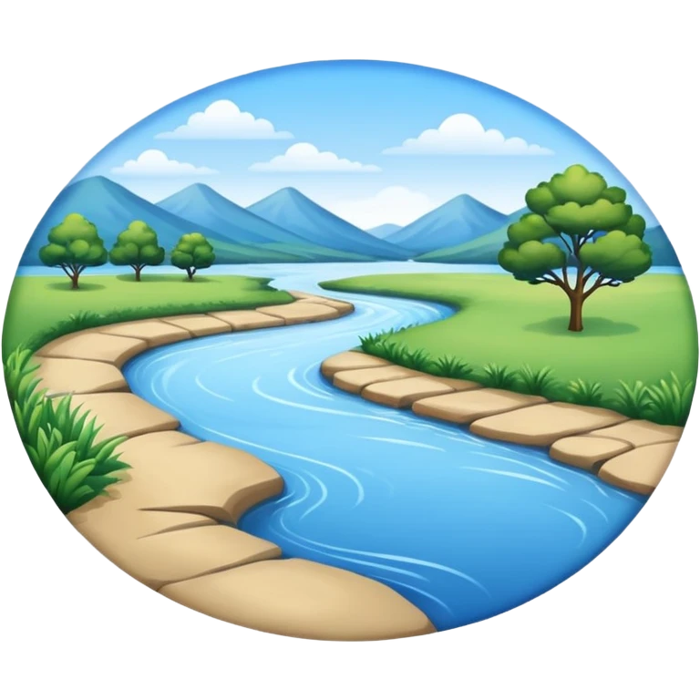 River way / stres emoji