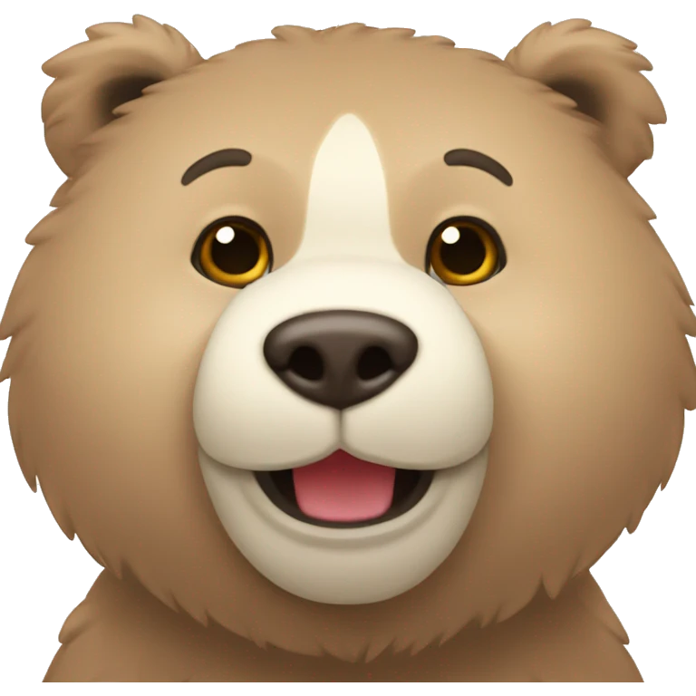 Oso enamorado  emoji
