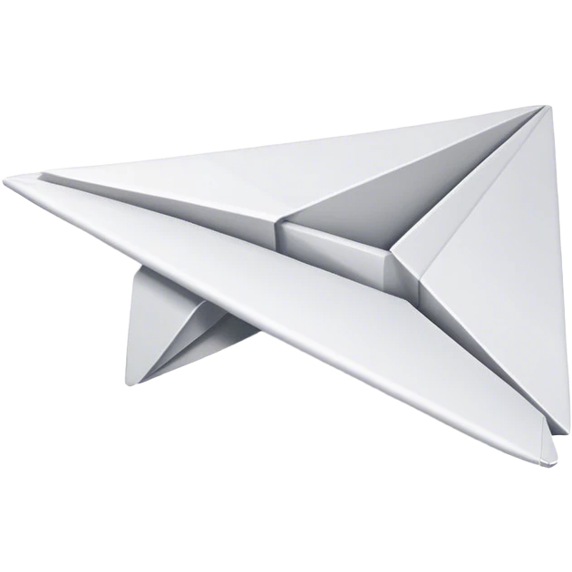 2d paper plane  emoji