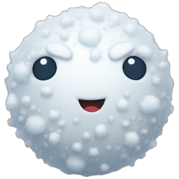 Snowball emoji