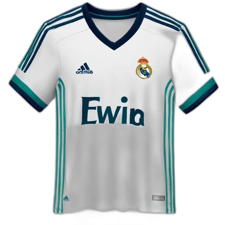 Real Madrid jersey number 16 emoji