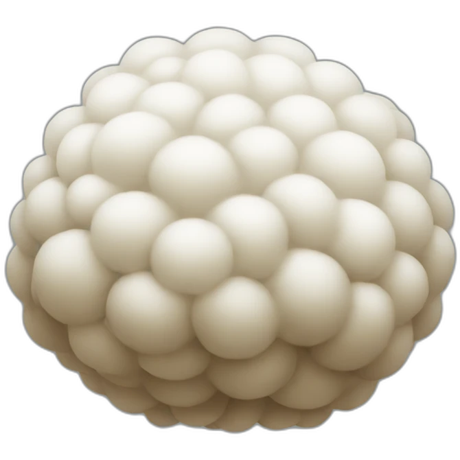 Puffball emoji