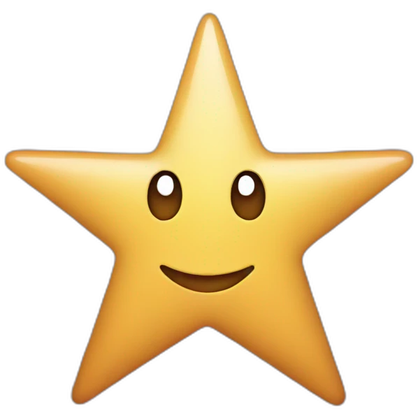 star with heart emoji