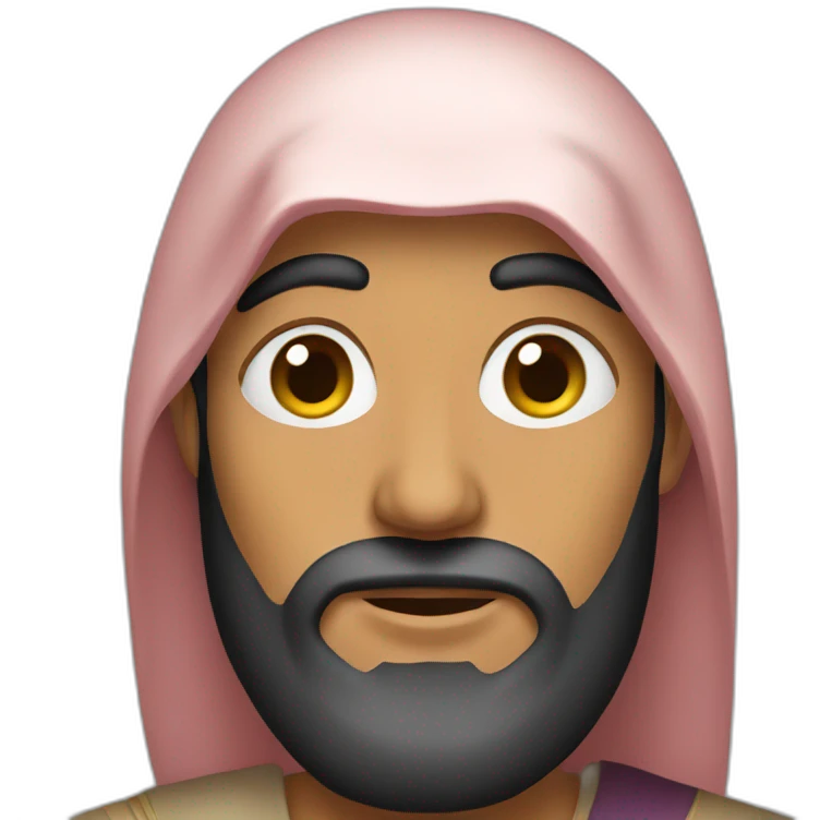 arab men faceless emoji