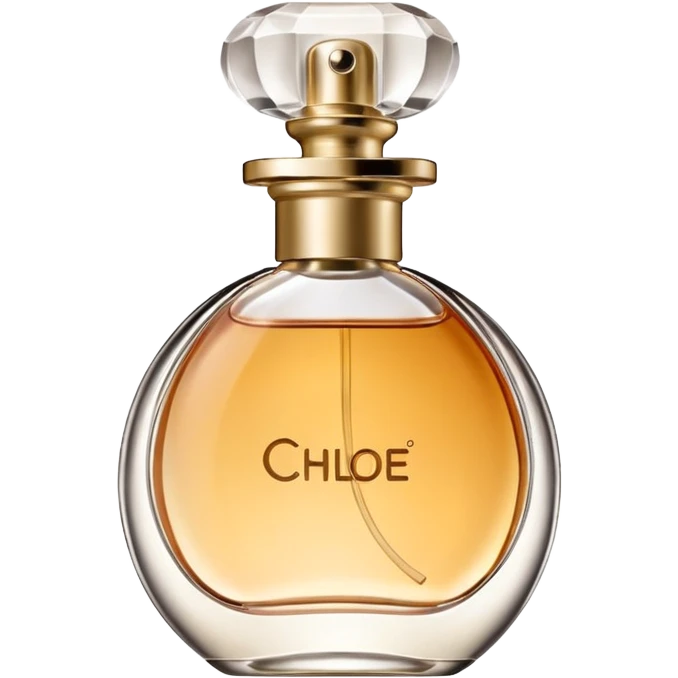 realistic chloe perfume bottle  emoji