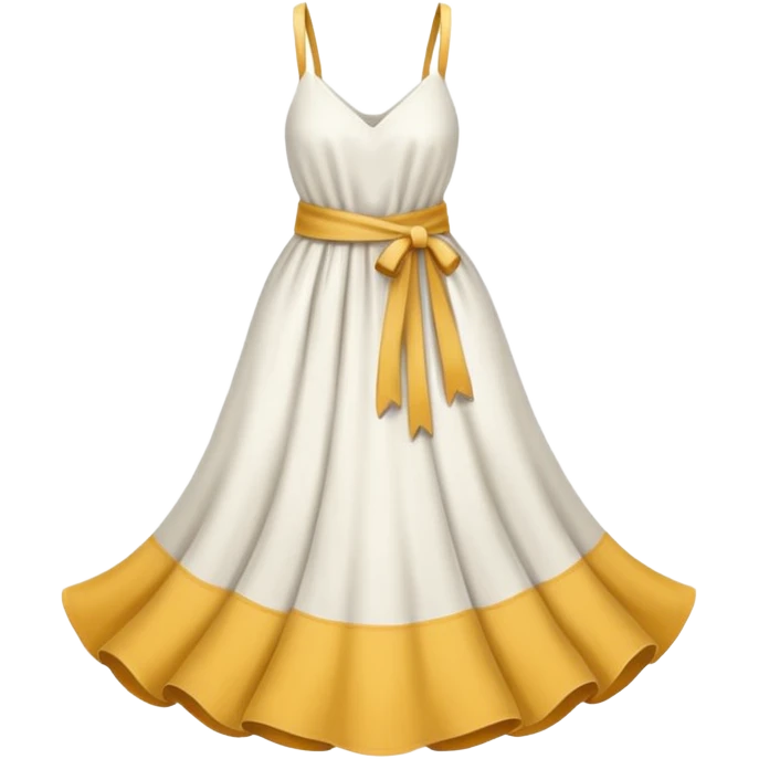 Robe white emoji