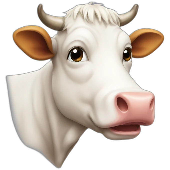 Bovine AI emoji