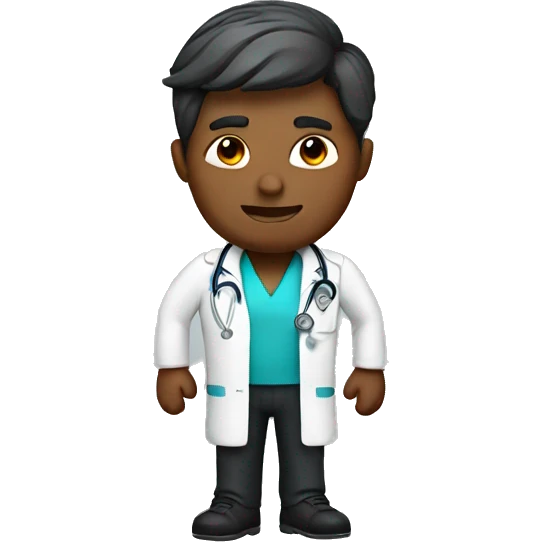 doctor with muscles emoji