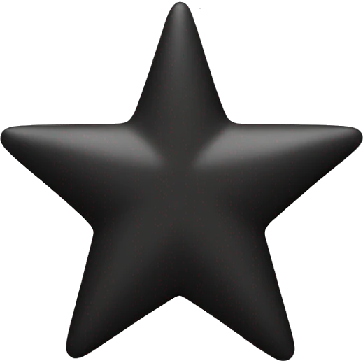 small black star emoji