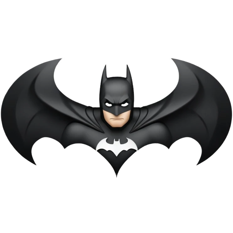 Batman logo emoji