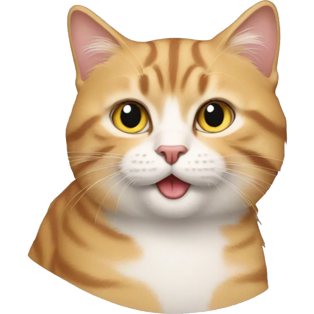 Donald Trump as a cat emoji