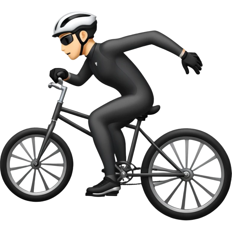 el sparke sykkel som tar wheelie emoji