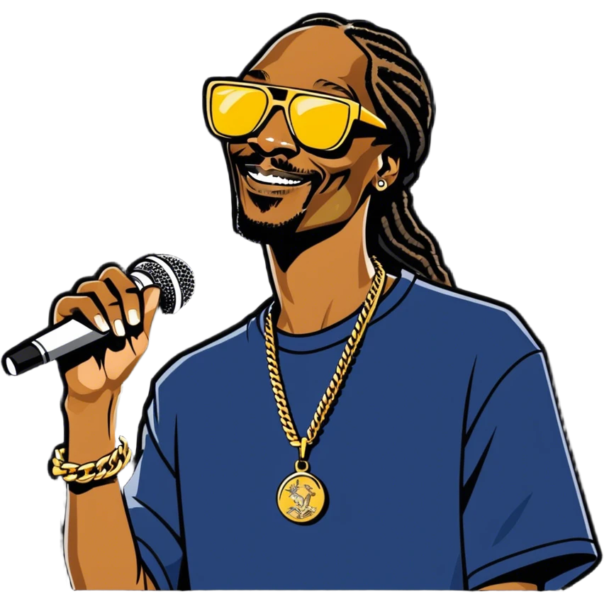 Snoop dog emoji