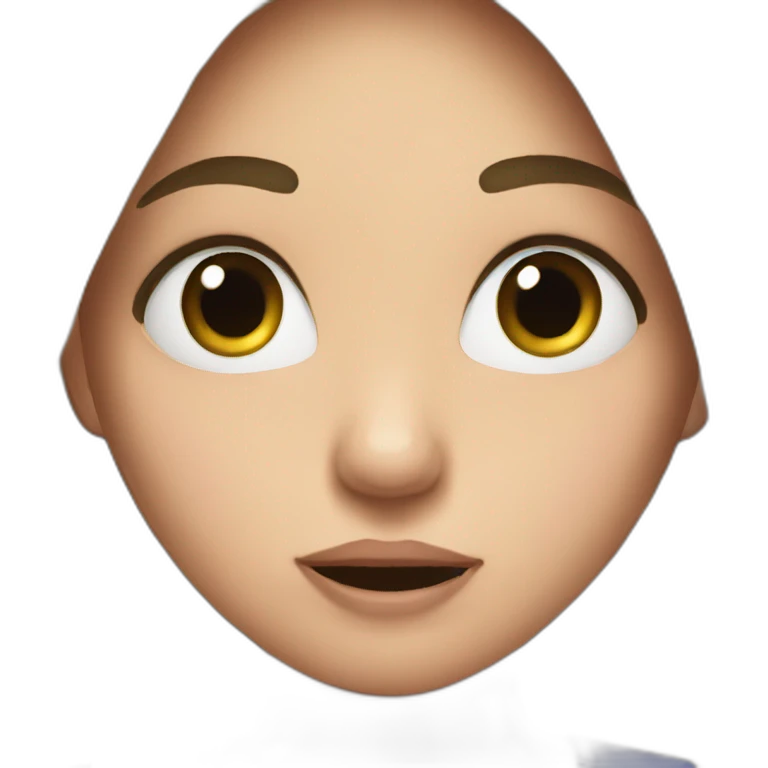 Girl gassy emoji