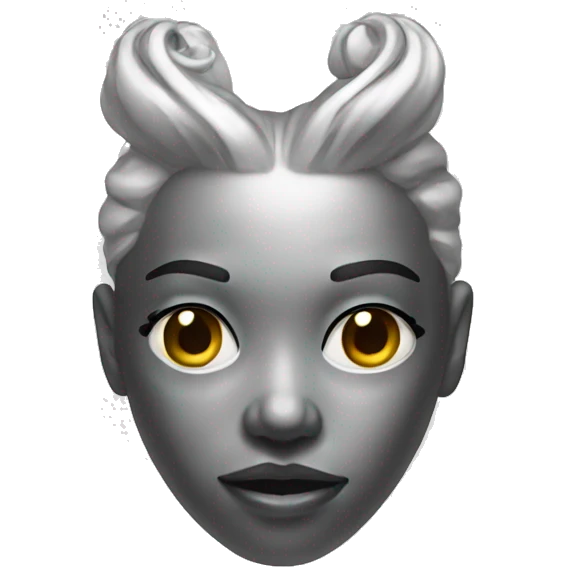 Chrome heart emoji