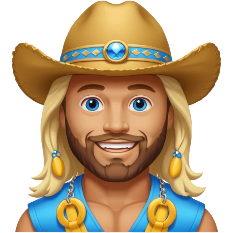 Randy Macho Man Savage blue eyes emoji