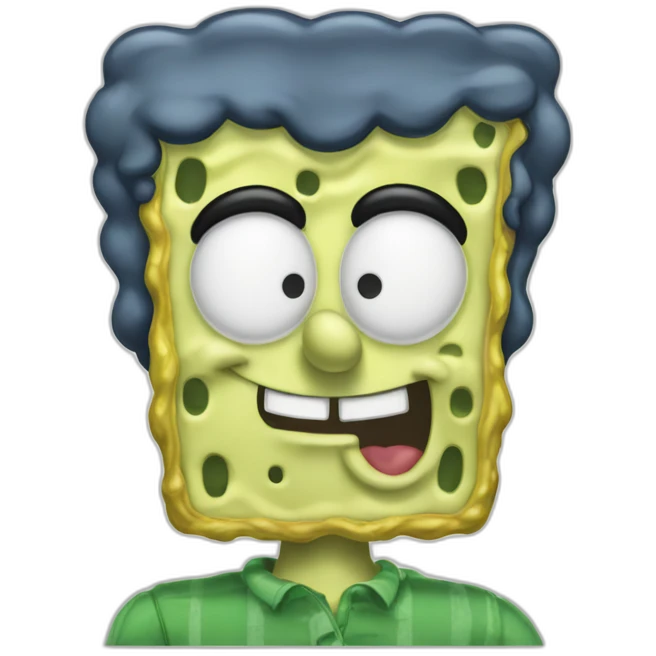 spongebob griddy emoji