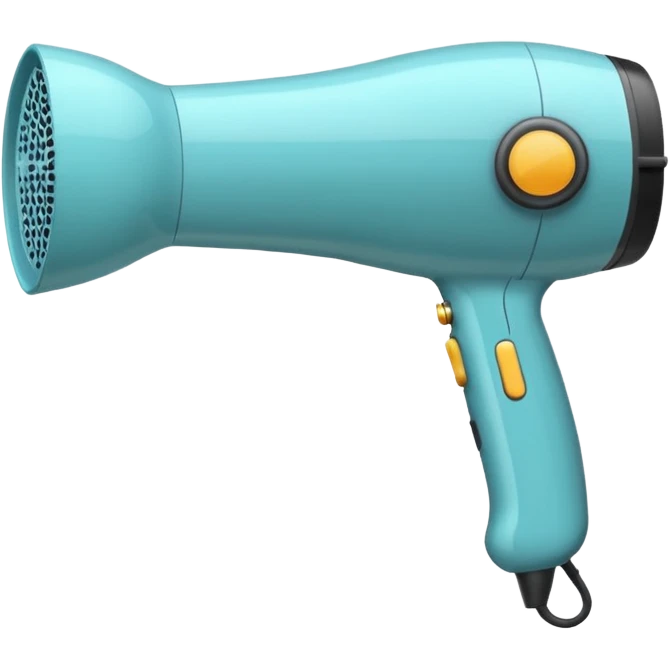 hair dryer emoji