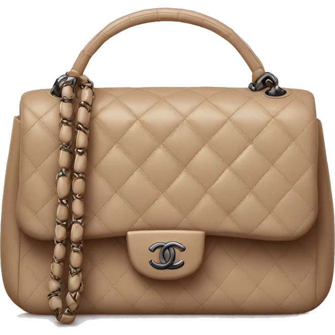 Chanel handbag emoji