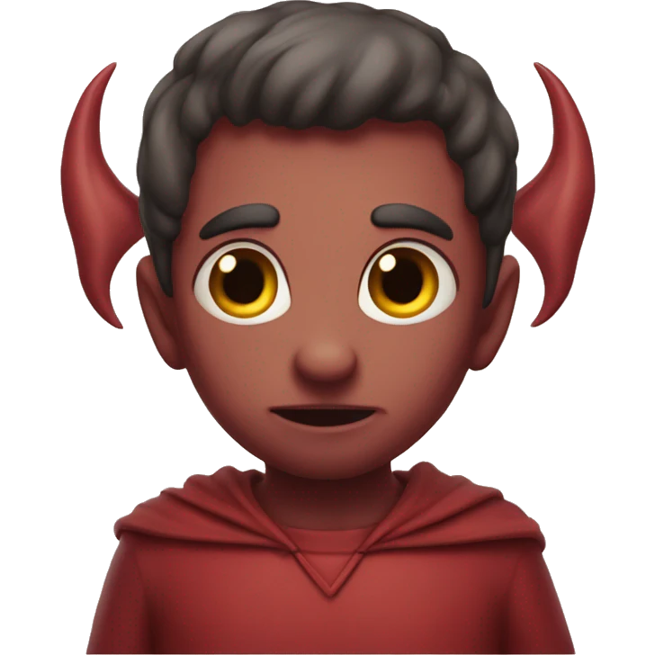 Innocent devil  emoji
