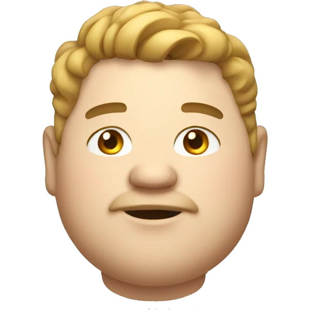 Chubby dude emoji