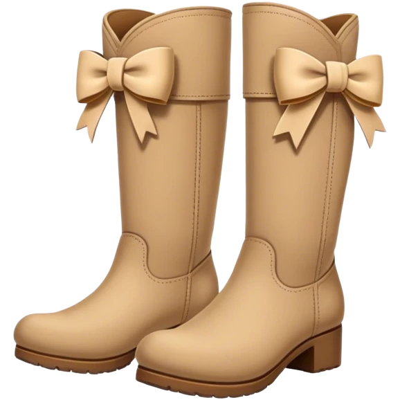 Ugh boots with bows emoji
