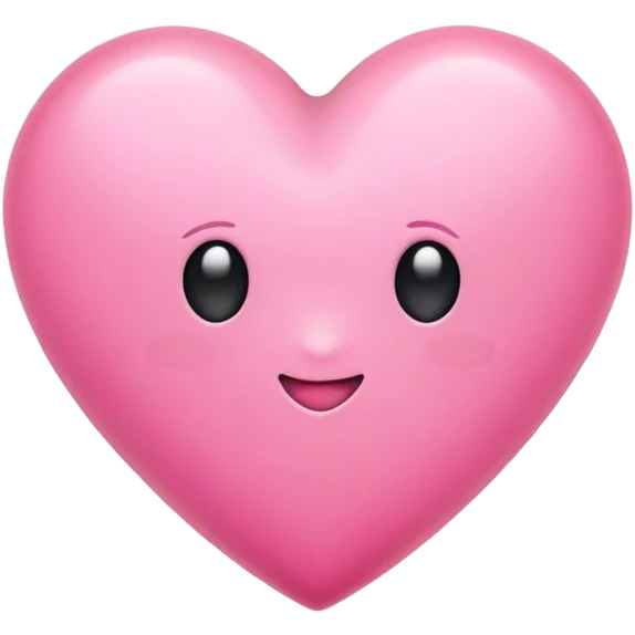 Pink heart emoji