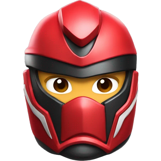 red power ranger samurai emoji