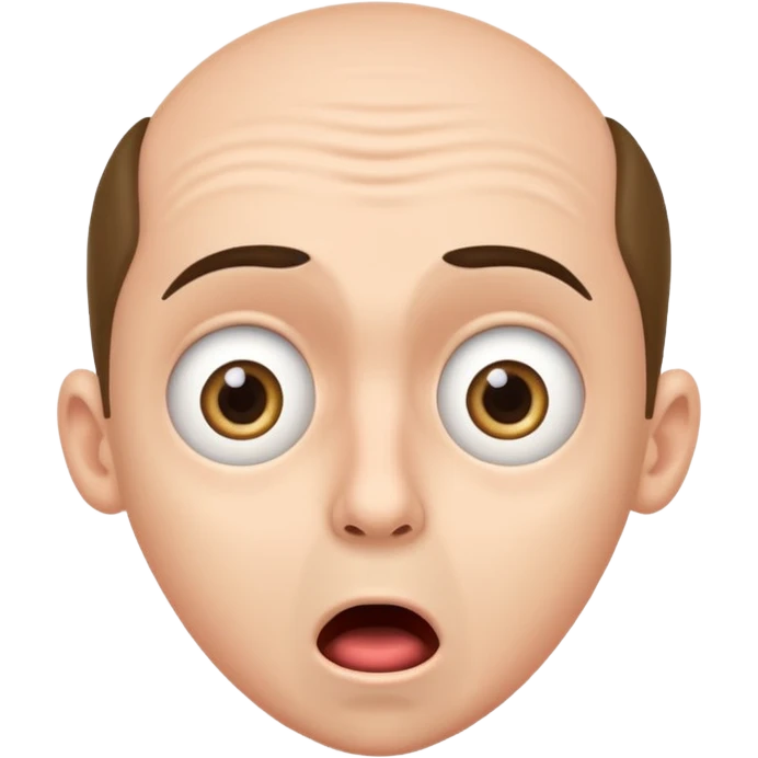 astonished man emoji