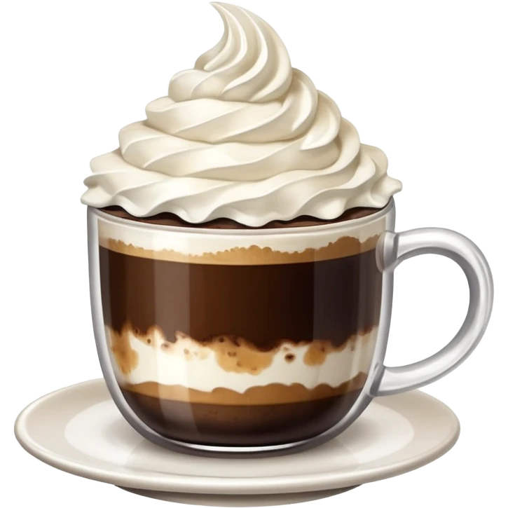 Cozy Coffee with whipped cream  emoji