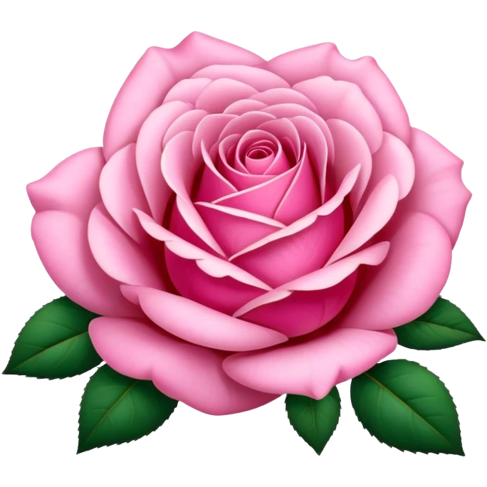 pink rose emoji