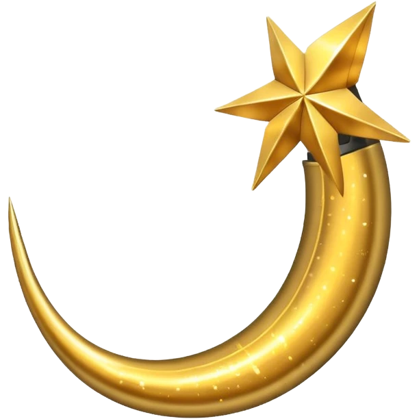 glitter sickle emoji