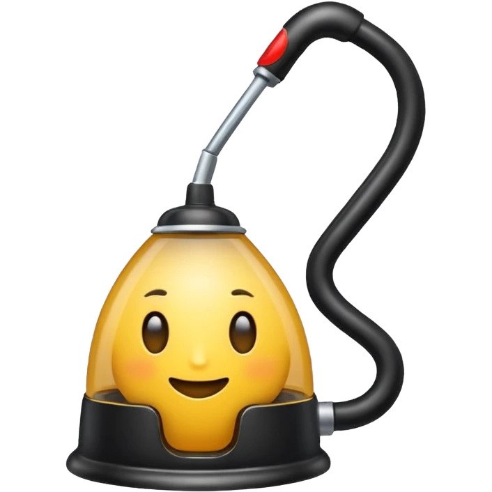 Staubsauger schwarz emoji