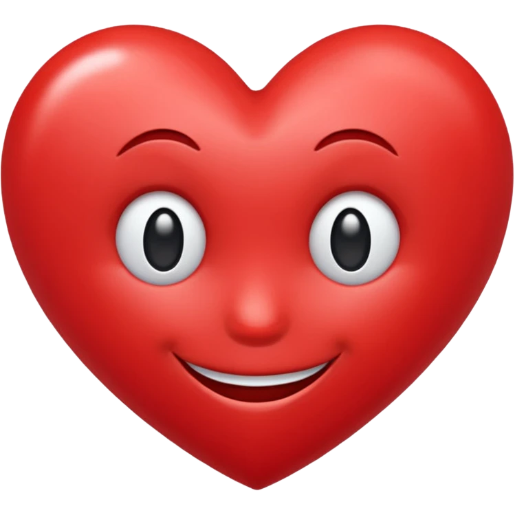 Gülen kalp emoji